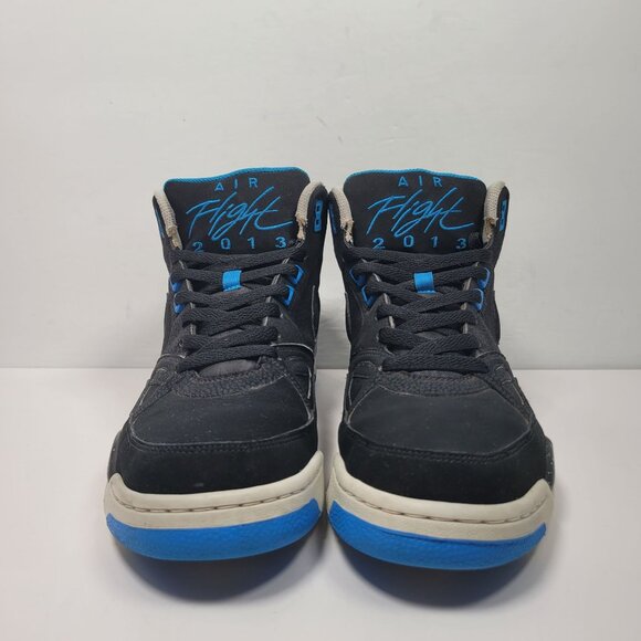 Nike Air Flight 13 Mid Men's Black Photo Blue Sneakers 579961-001 US Size 9.5 - Picture 3 of 8